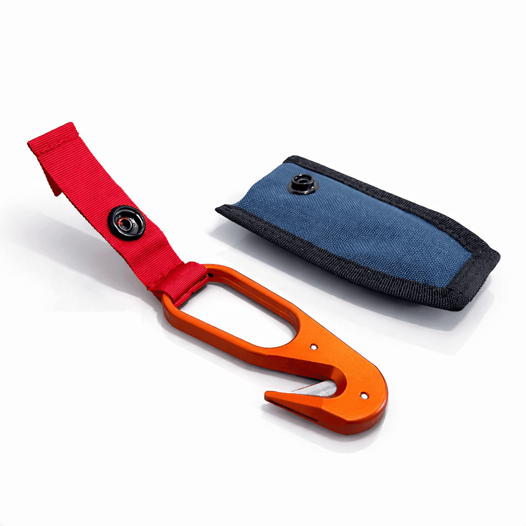 Aluminium Hook Knife with pocket