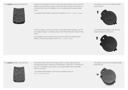 L&B Viso/Optima/Quattro/Solo Battery Cover 3